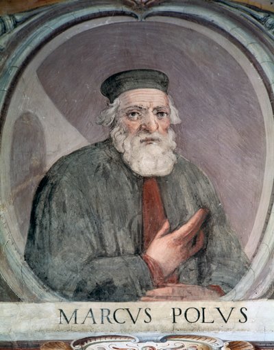 Portrait of Marco Polo by Antonio Giovanni de Varese