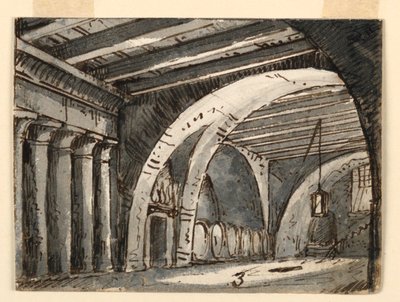 Vaulted Cellar by Antonio Giuseppe Basoli