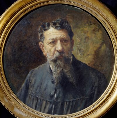 Portrait of Painter Scomparini by Antonio Lonza