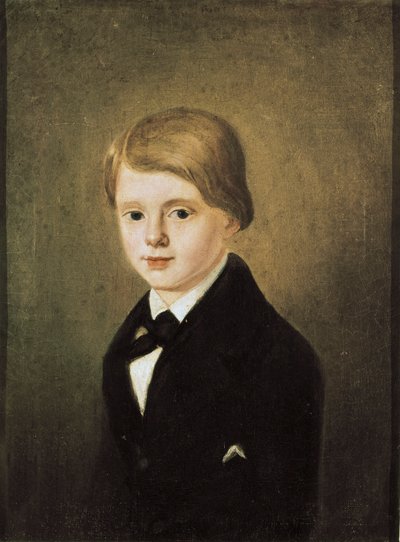 Portrait of Young Emilio Castelar (1832-1899) by Antonio María Esquivel y Suárez de Urbina