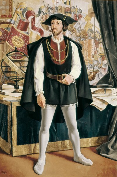 Portrait of John II of Portugal by Antonio Menendez