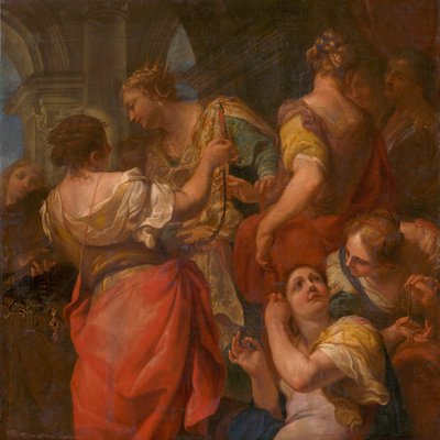 Achilles and the Daughters of Lycomedes by Antonio Molinari