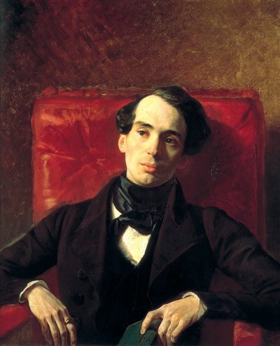 Portrait of the author Alexander Strugovshchikov by Antonio Molinari