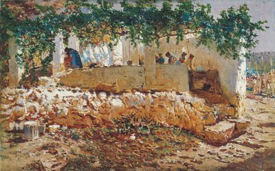 Washerwomen by Antonio Munoz Degrain