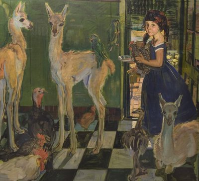 My Daughter In The Argentine Country by Antonio Ortiz Echague