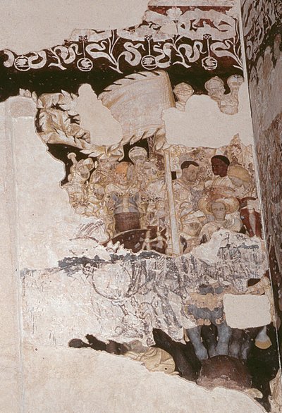 Knights of the Round Table on Their Quest for the Holy Grail (detail) by Antonio Pisanello