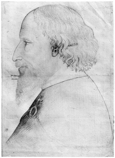 Sigismund, Holy Roman Emperor, from the The Vallardi Album by Antonio Pisanello