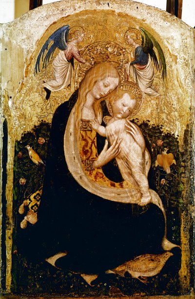 Madonna with a Quail by Antonio Pisanello