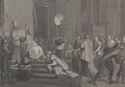 Coronation of Pope Pius VI by Antonio Poggioli