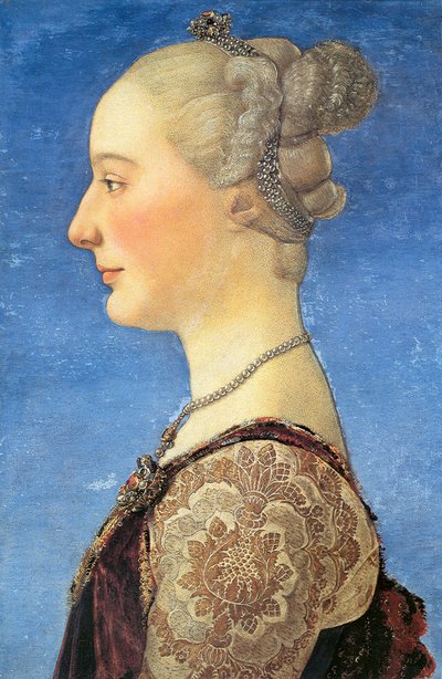 Portrait of a Young Woman by Antonio Pollaiuolo