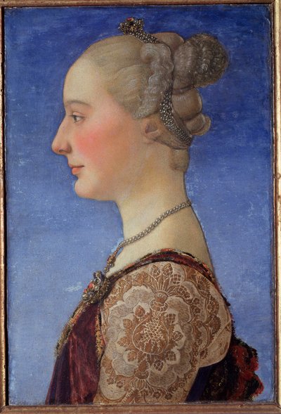Portrait of a Lady by Antonio Pollaiuolo