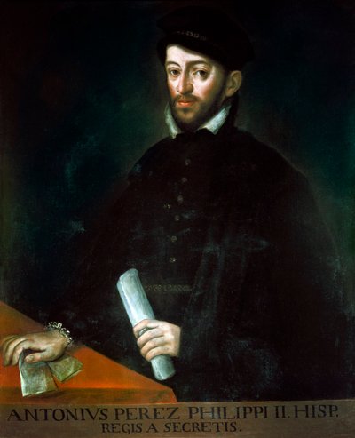 Portrait of Antonio Perez, Spanish Politician by Antonio Ponz