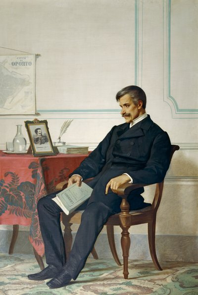 King Charles Albert in Porto by Antonio Puccinelli