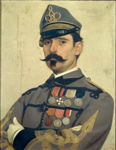 Portrait of Giovanni Maria Damiani Wearing Garibaldi