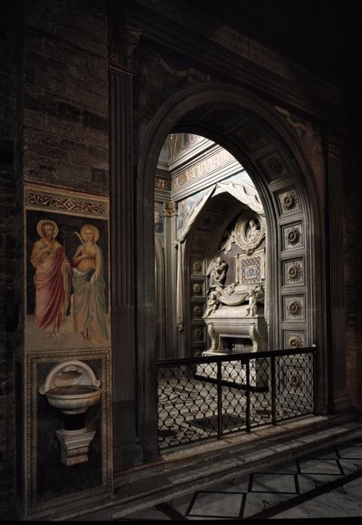 Tomb of the Cardinal of Portugal, James of Portugal by Antonio Rossellino