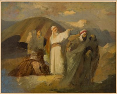 Biblical Scene by Antonio Simonazzi