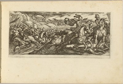 Cavalry Engagement by Antonio Tempesta