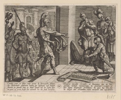 Cerialis Forgives Roman Soldiers Who Helped Julius Civilis (series title: The Batavian Wars against the Romans) by Antonio Tempesta