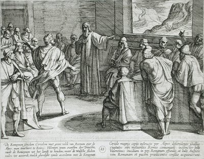 Conference on What Steps to Take Upon the Romans