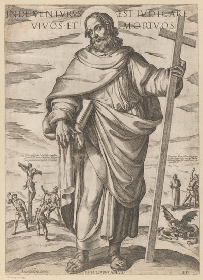 Saint Philip by Antonio Tempesta