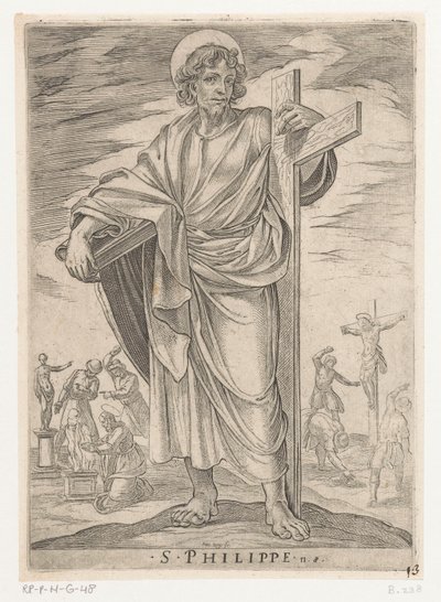 Saint Philip by Antonio Tempesta