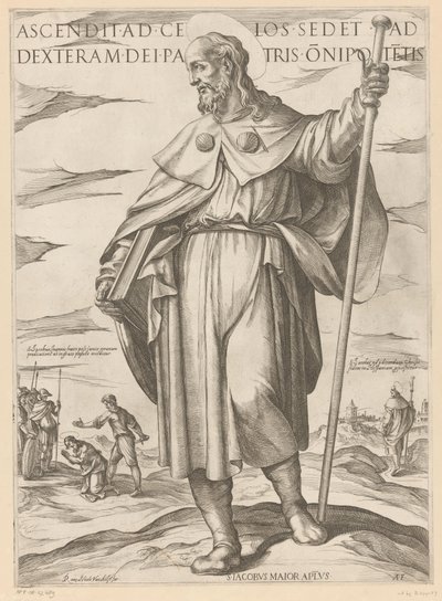 Saint James the Greater by Antonio Tempesta