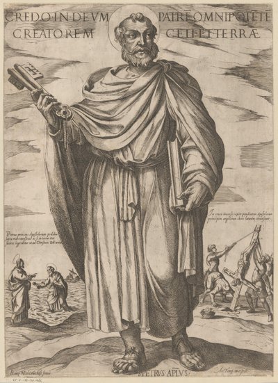 Saint Peter by Antonio Tempesta