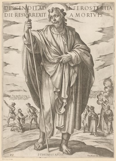 Saint Thomas by Antonio Tempesta
