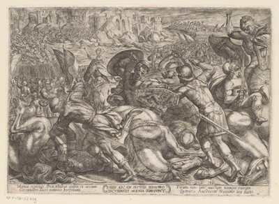 The Fall of Jericho by Antonio Tempesta