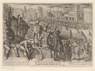 Elisha Brings the Blinded Syrian Army to the King of Israel by Antonio Tempesta