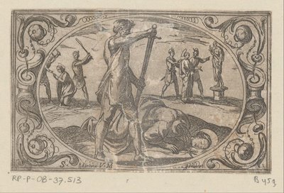 Roman Martyrs (series title) by Antonio Tempesta