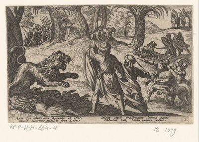 Lion Hunt by Antonio Tempesta