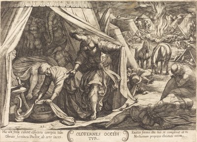 Judith and Holofernes by Antonio Tempesta