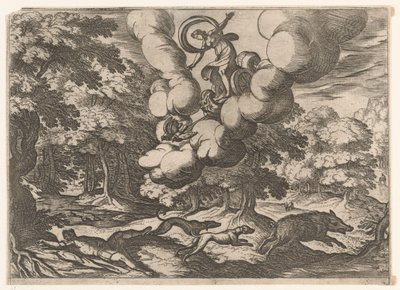 Landscape with the Death of Adonis by Antonio Tempesta