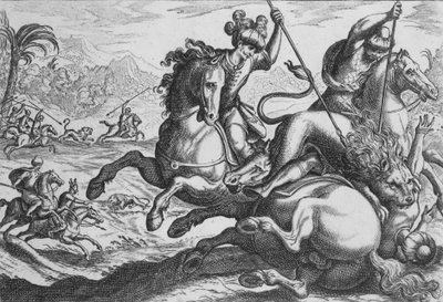Lion Hunt, from 