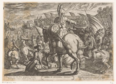 Moses Commands the Israelites to Attack the Ethiopians (Old Testament Battle Scenes) by Antonio Tempesta