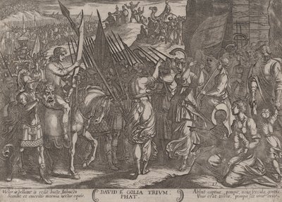 David Returning in Triumph with the Head of Goliath, from 