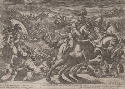 Plate 2: Abraham Liberating His Nephew Lot, from 