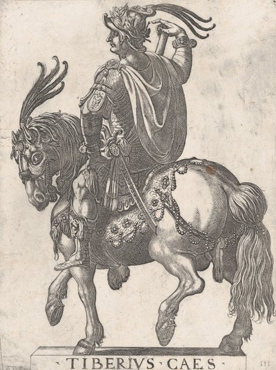 Plate 3: Emperor Tiberius on Horseback, from 
