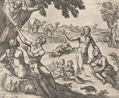 Plate 3: The Age of Gold Aetas aurea, from Ovid