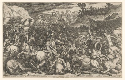Battle Between the Israelites and the Amalekites by Antonio Tempesta