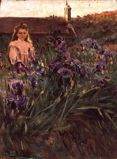 Girl near the Hermitage by Antonio Utrillo I Viadera