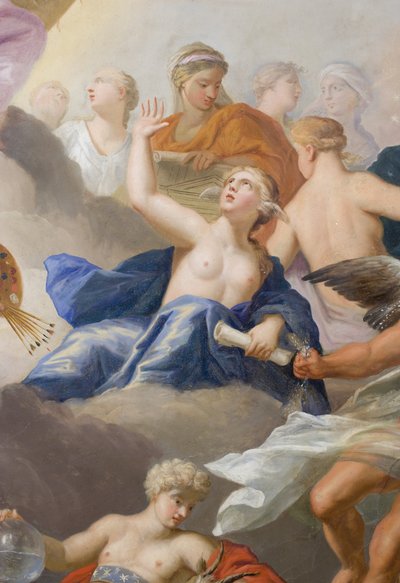 Architecture and Winter (detail) by Antonio Verrio