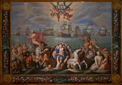 George, Prince of Denmark (detail) by Antonio Verrio