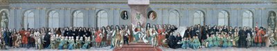 James II Receiving the Mathematical Scholars of Christ