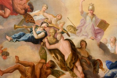 Minerva surrounded by the Arts and Sciences (detail) by Antonio Verrio