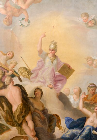 Minerva surrounded by the Arts and Sciences (detail) by Antonio Verrio