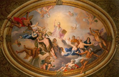 Minerva Surrounded by the Arts and Sciences (detail) by Antonio Verrio