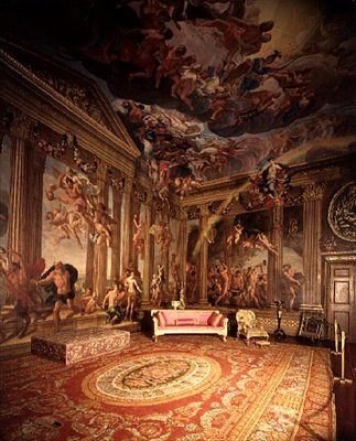Olympian Gods, wall paintings in the Heaven Room, c.1695-96 by Antonio Verrio