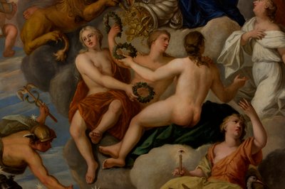 The Three Graces (detail) by Antonio Verrio